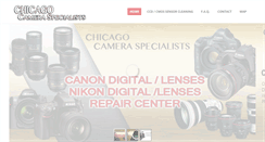 Desktop Screenshot of chicagocameraspecialists.com